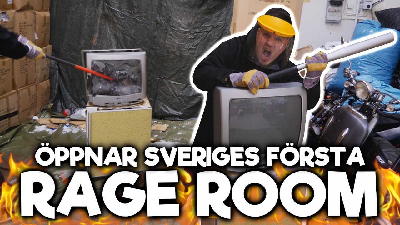 SVERIGES FÖRSTA RAGE ROOM
