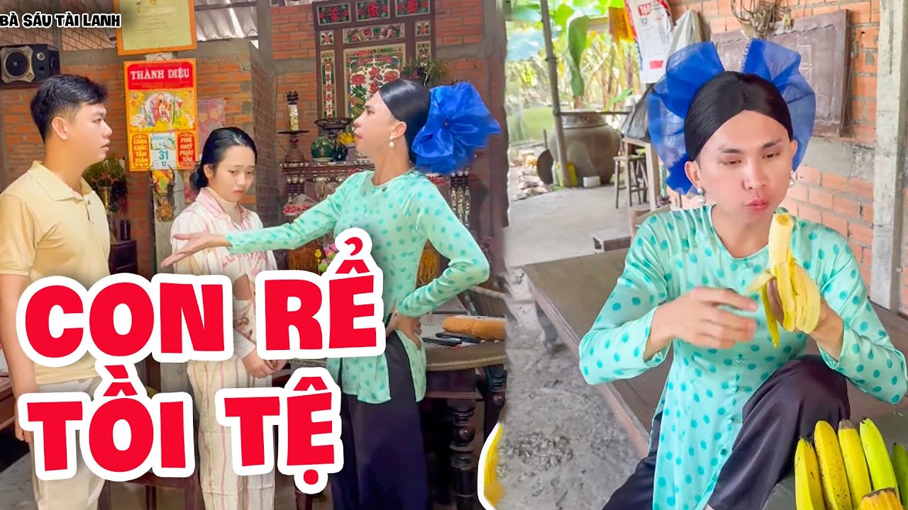 Sang Thăm Con Gái, Bà Sáu Bàng Hoàng Khi Thấy Con Rể Đánh Đập Thậm Tệ Và Cái Kết - Bà Sáu Tài lanh