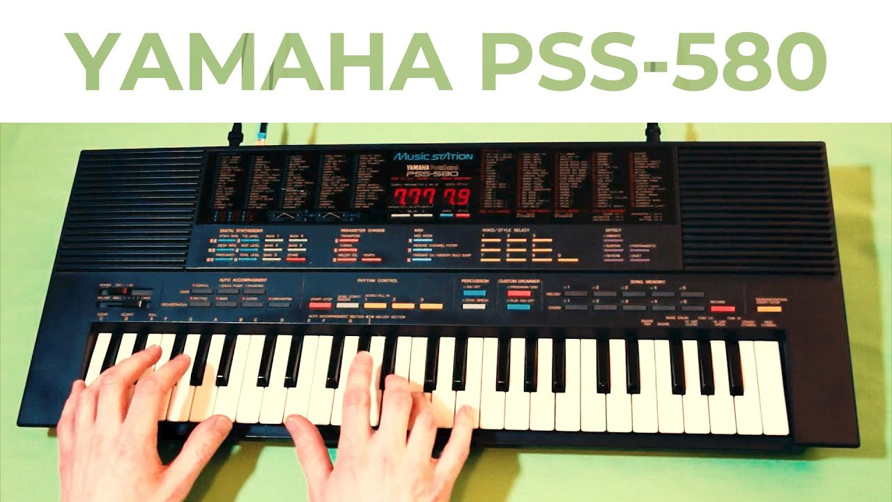 Yamaha Portasound PSS-580 FM keyboard