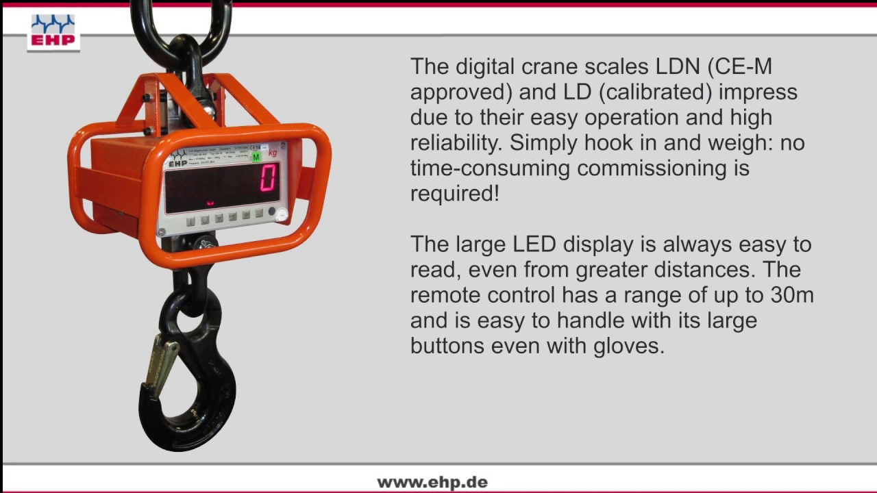 EHP Crane Scale Type LDN english