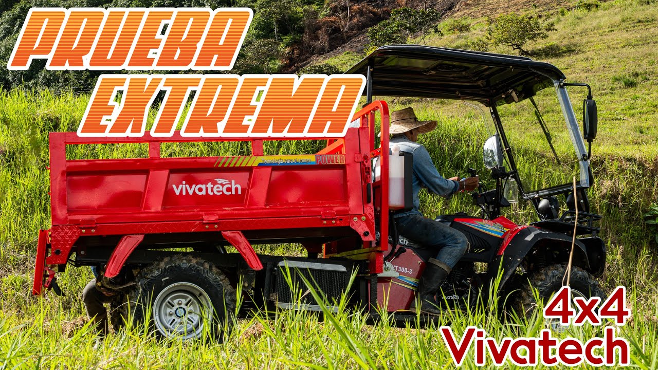 Subimos 1 TONELADA por el Infierno Rojo | Prueba extrema del cuatrimoto 4x4 Vivatech