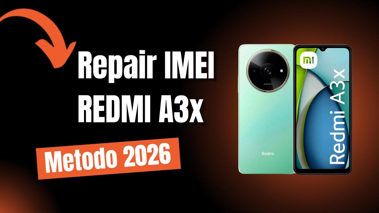 📱Reparar IMEI / F4 Redmi A3x & Redmi A5  | Pandora Tool | 2026