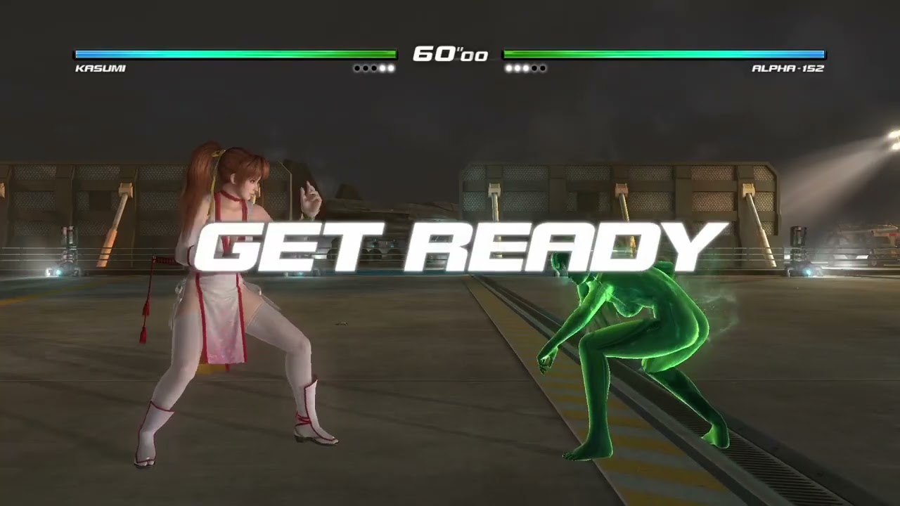 #4 DOA5LR Kasumi VS Alpha-152(CPU)