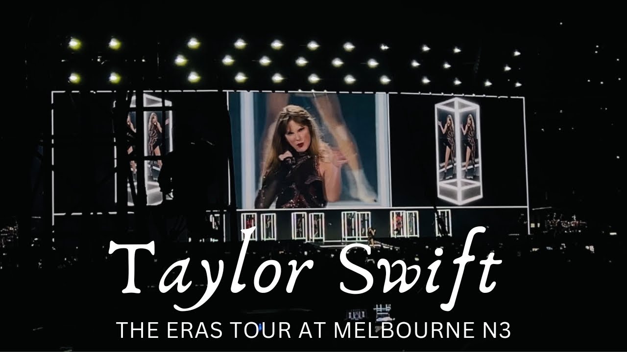 Taylor Swift In Melbourne 2024 | The Eras Tour Melbourne N3 💖 | MCG | #trending #theerastour