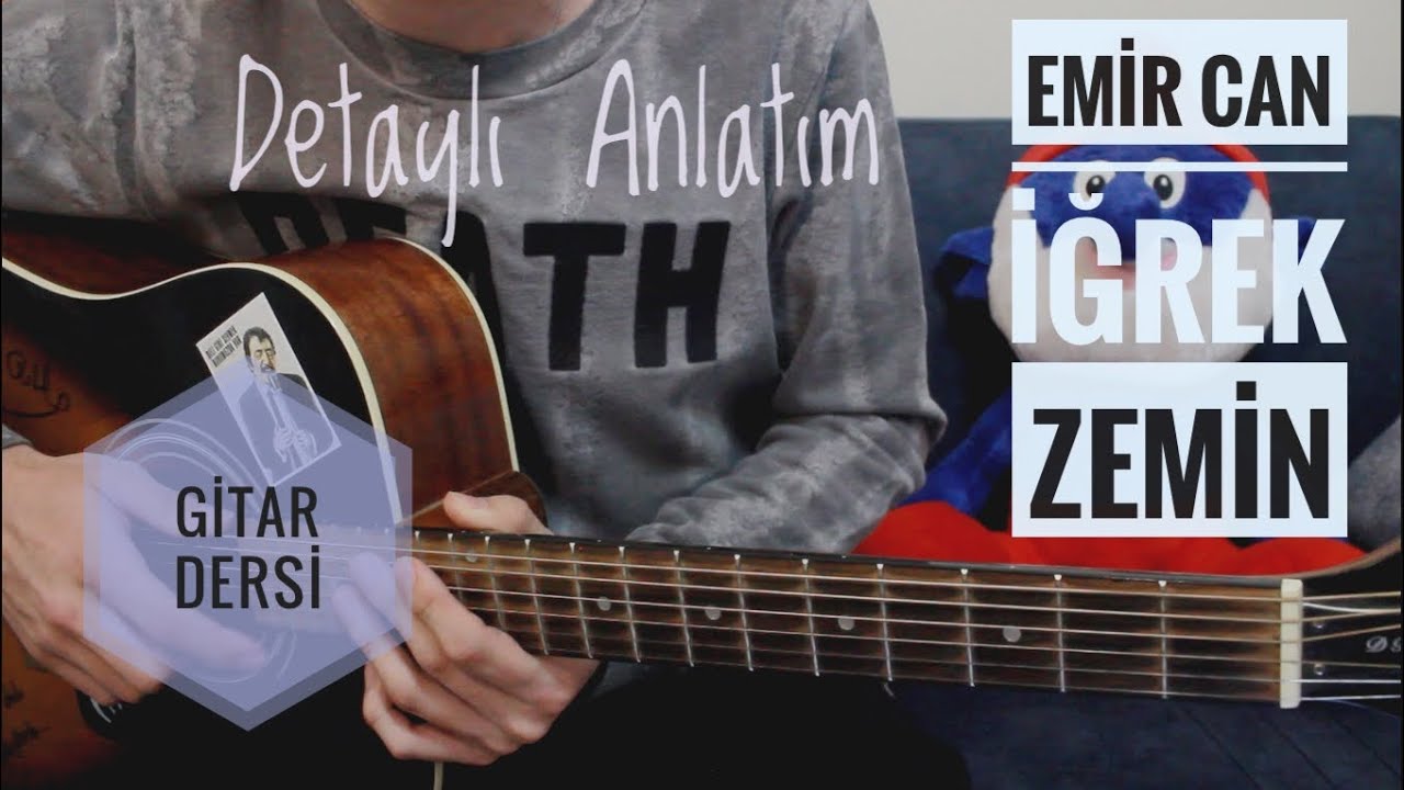 Emir Can İğrek - Zemin GİTAR DERSİ (Kolaylaştırılmış Versiyon)