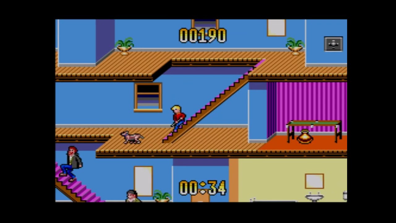 Home Alone  -  Sega Master System Game Play