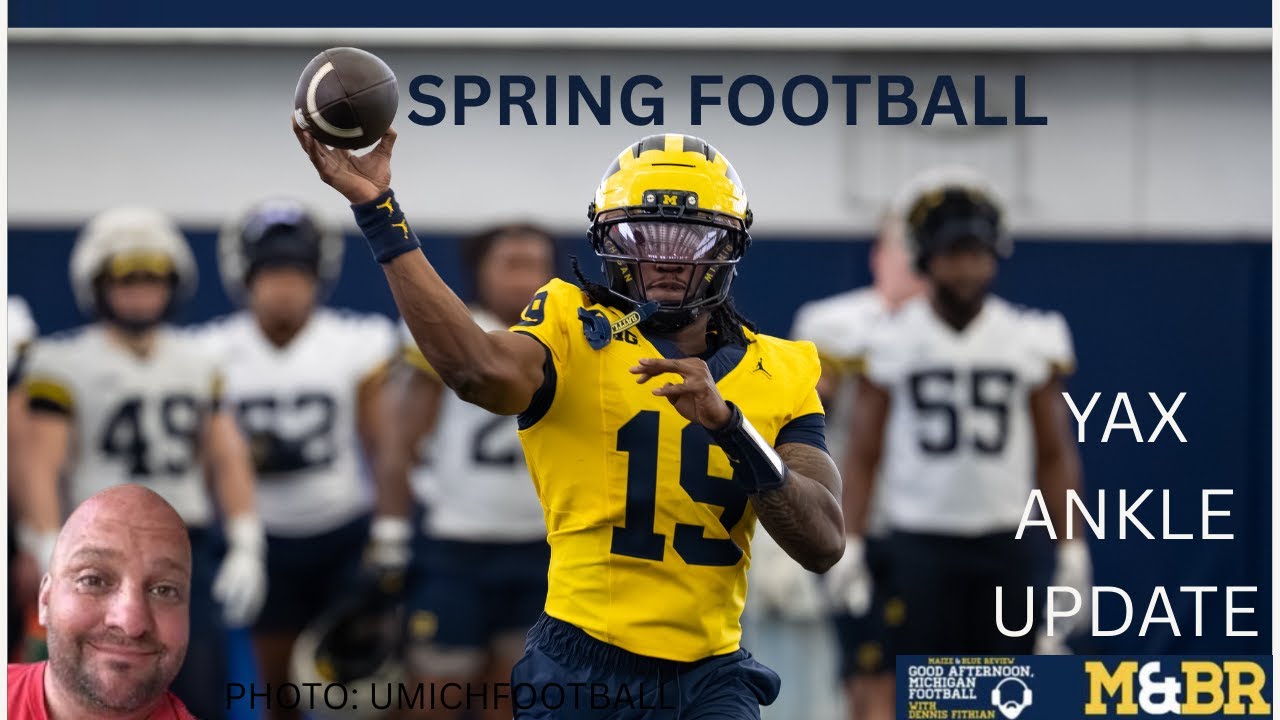 Lendeborg's ankle & Whittingham on Spring Ball; Good Afternoon, Michigan Football