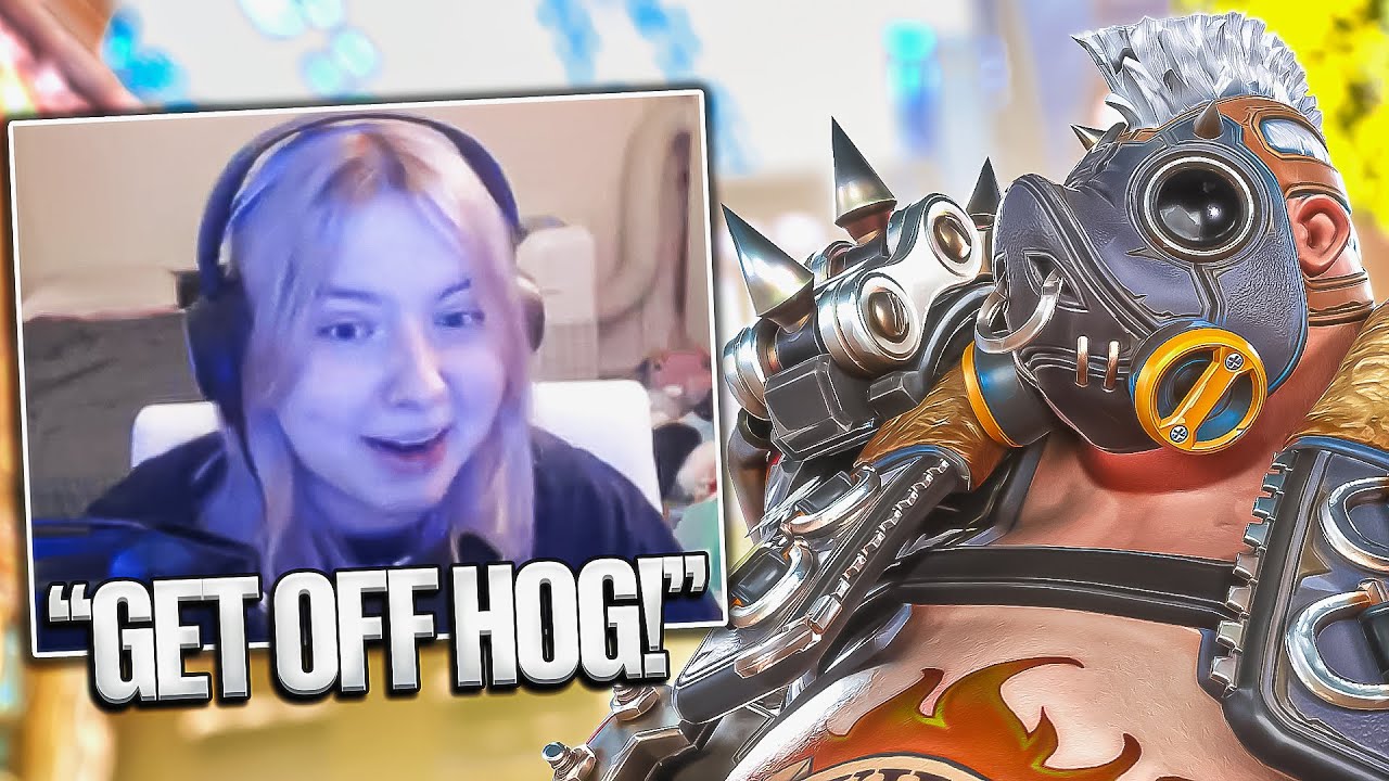 Этот стример Twitch получил тильт от моего Хога | Overwatch 2