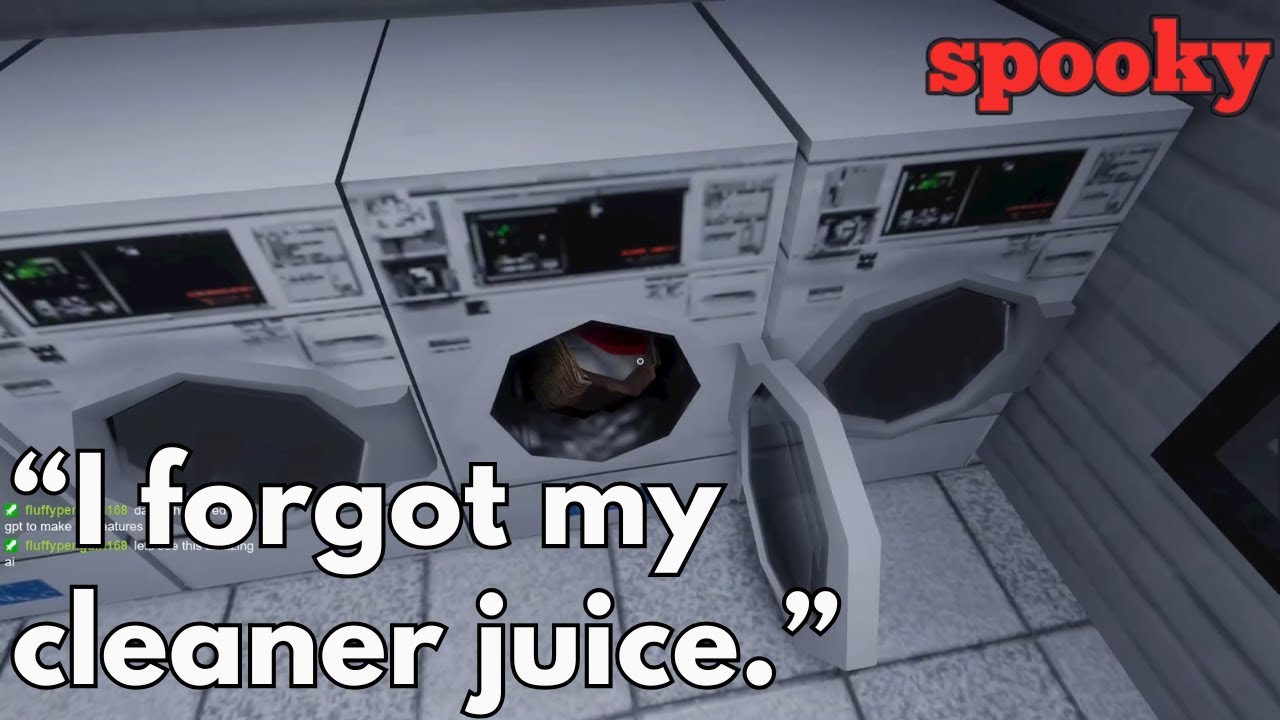 "...light not so serious horror" / Late Laundry | spooky game