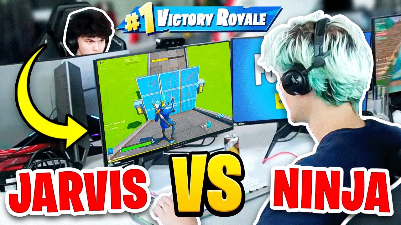 Ninja Vs FaZe Jarvis (Fortnite 1v1 FACE To FACE)