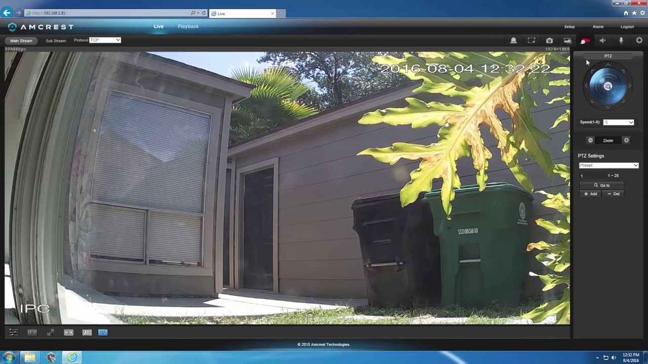 How to Record Video on PC using Amcrest ProHD Camera