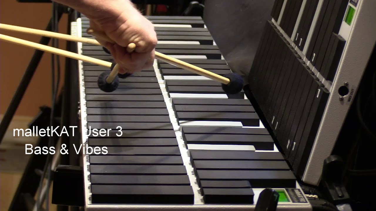 Vibraphone Sounds:  Instruments from the gigKAT 2 on the malletKAT Grand.