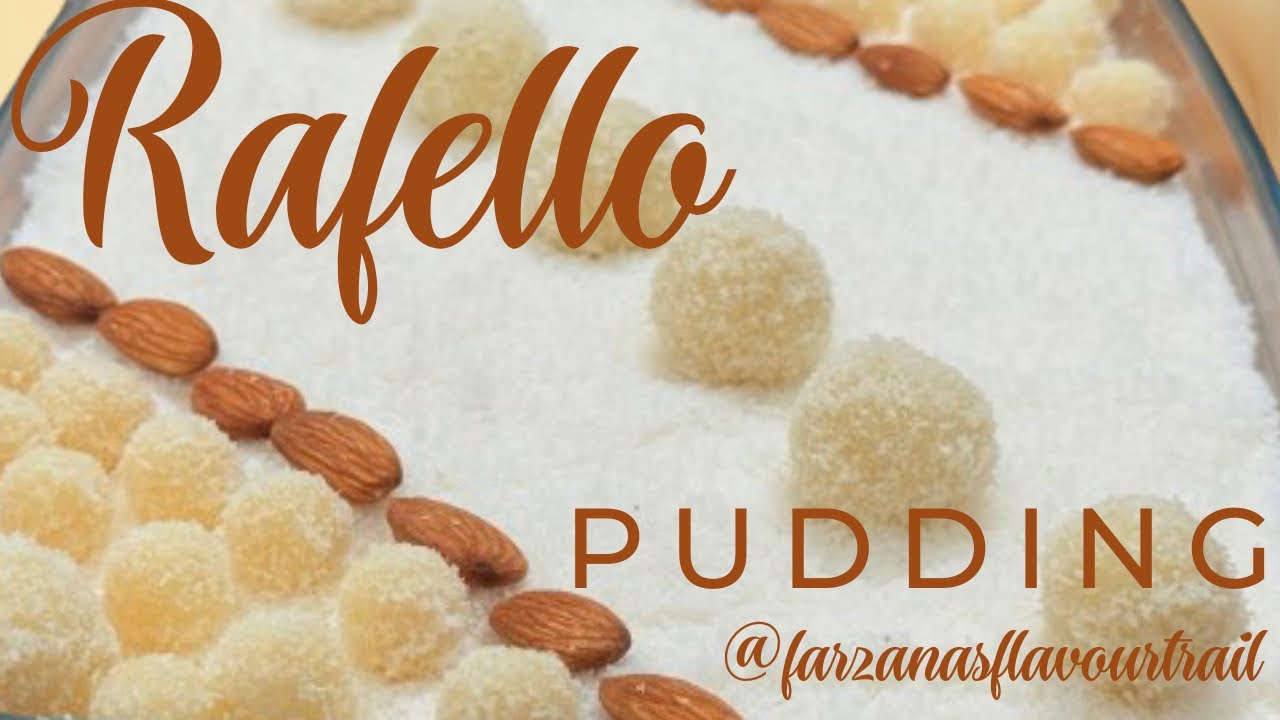 Creamy Raffaello Pudding Recipe | Easy Dessert