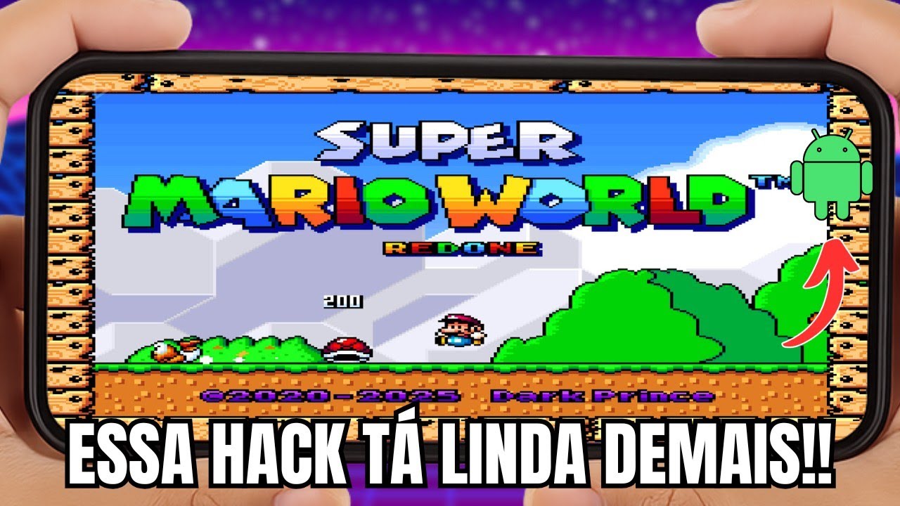 Essa Hack de Super Mario World tá linda demais! 🔥