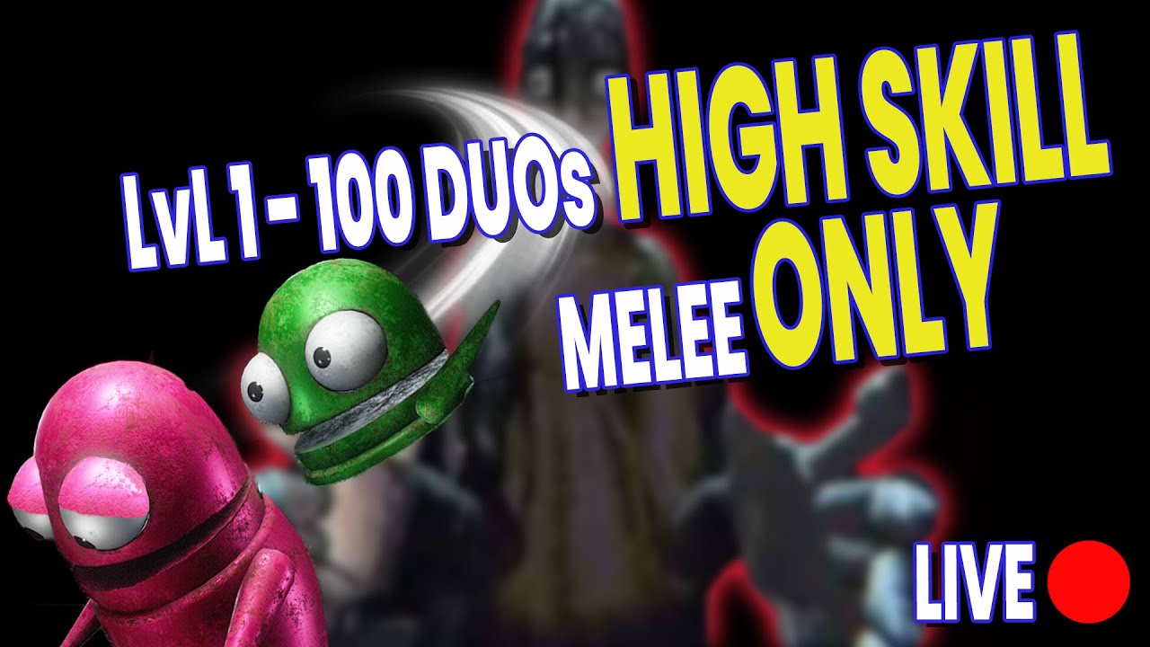 Lvl 28 - 100 DUOs ONLY Melee Challenge (Beginner Friendly) | R.E.P.O. LIVE 🔴