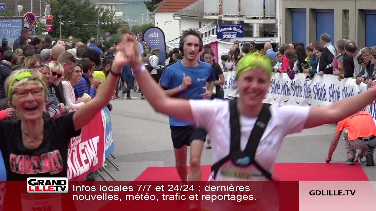 Le Trail Côte d'Opale au départ de Wissant