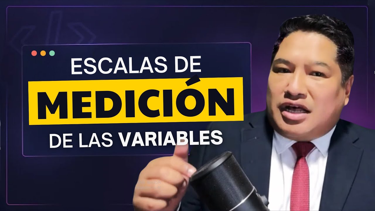 Escalas de medición de las variables | MasterClass