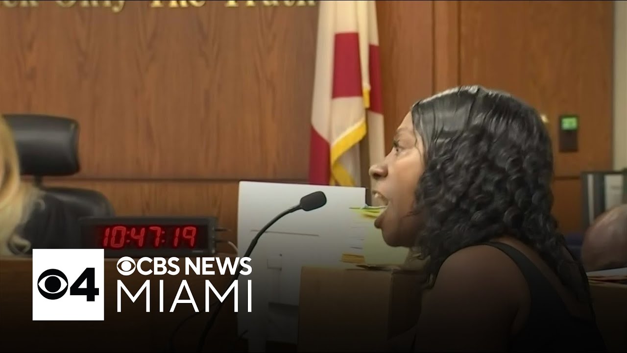 South Florida mom confronts son's killer at his sentence hearing. 