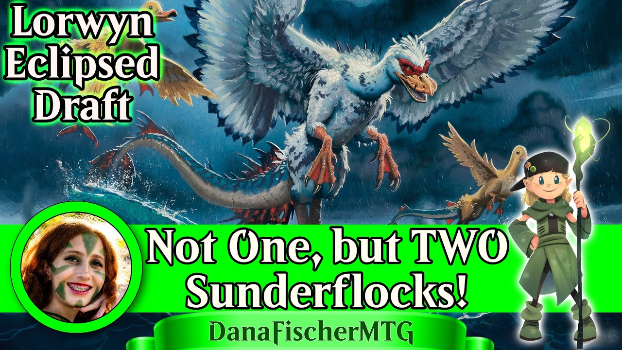 Magic MTG Arena - Lorwyn Eclipsed ECL Draft - Not One, but TWO Sunderflocks!
