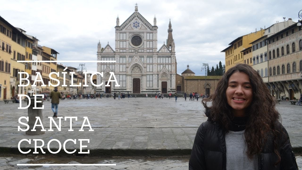 A Basílica de Santa Croce, em #Florença - #Itália #Toscana #Europa