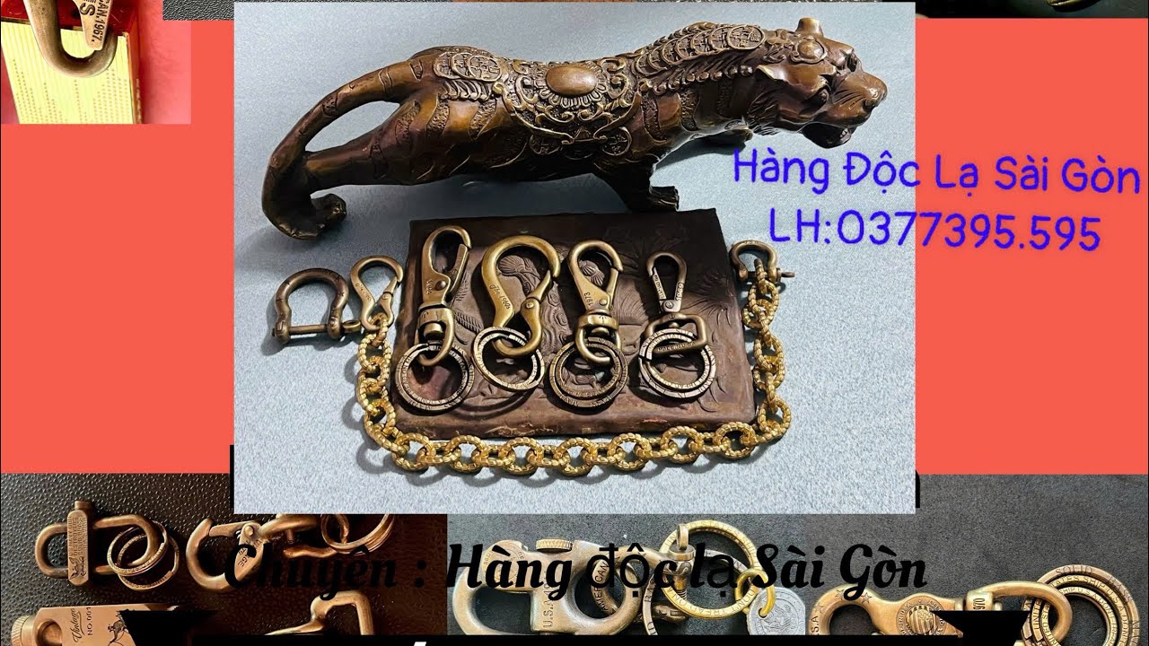 03/03/2026 Hàng Độc Lạ Sài Gòn Móc Khoá US,Hổ Đồng Phong Thuỷ LH:0377.395.595