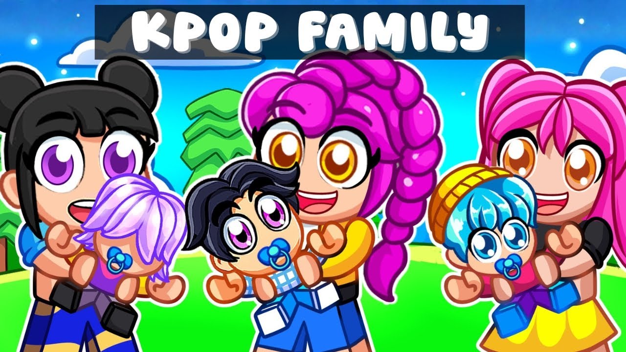 Huntrix ADOPTED the SAJA BOYS in Roblox! (Kpop Demon Hunters)