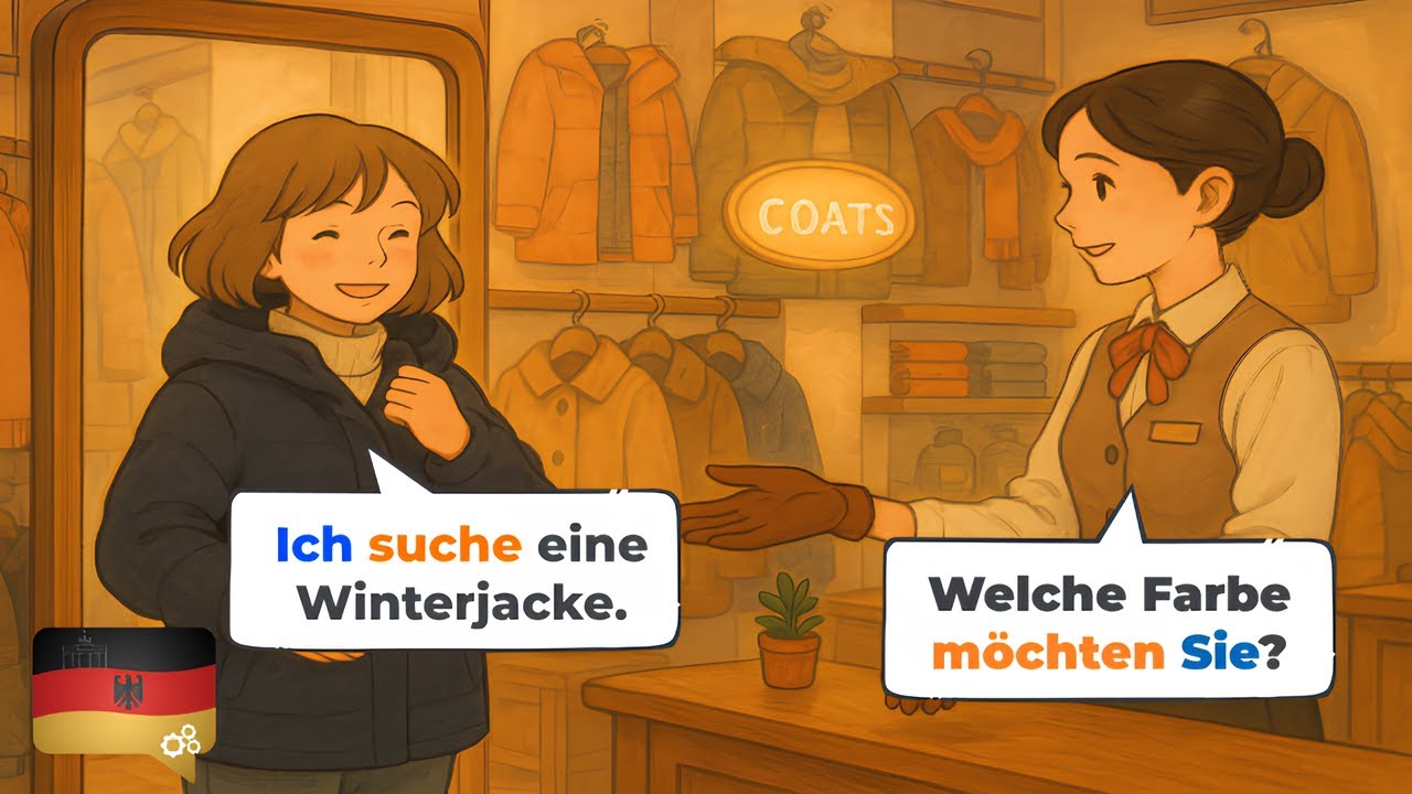 Must-Know German Conversations for Beginners (A1-A2) | Daily German Tasks and Everyday Dialogues