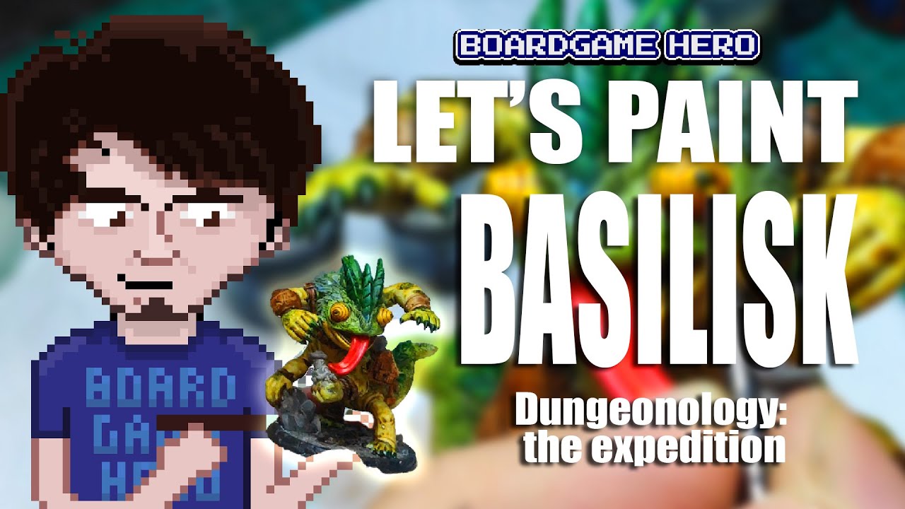 Let's Paint: Basilisk #Dungeonology
