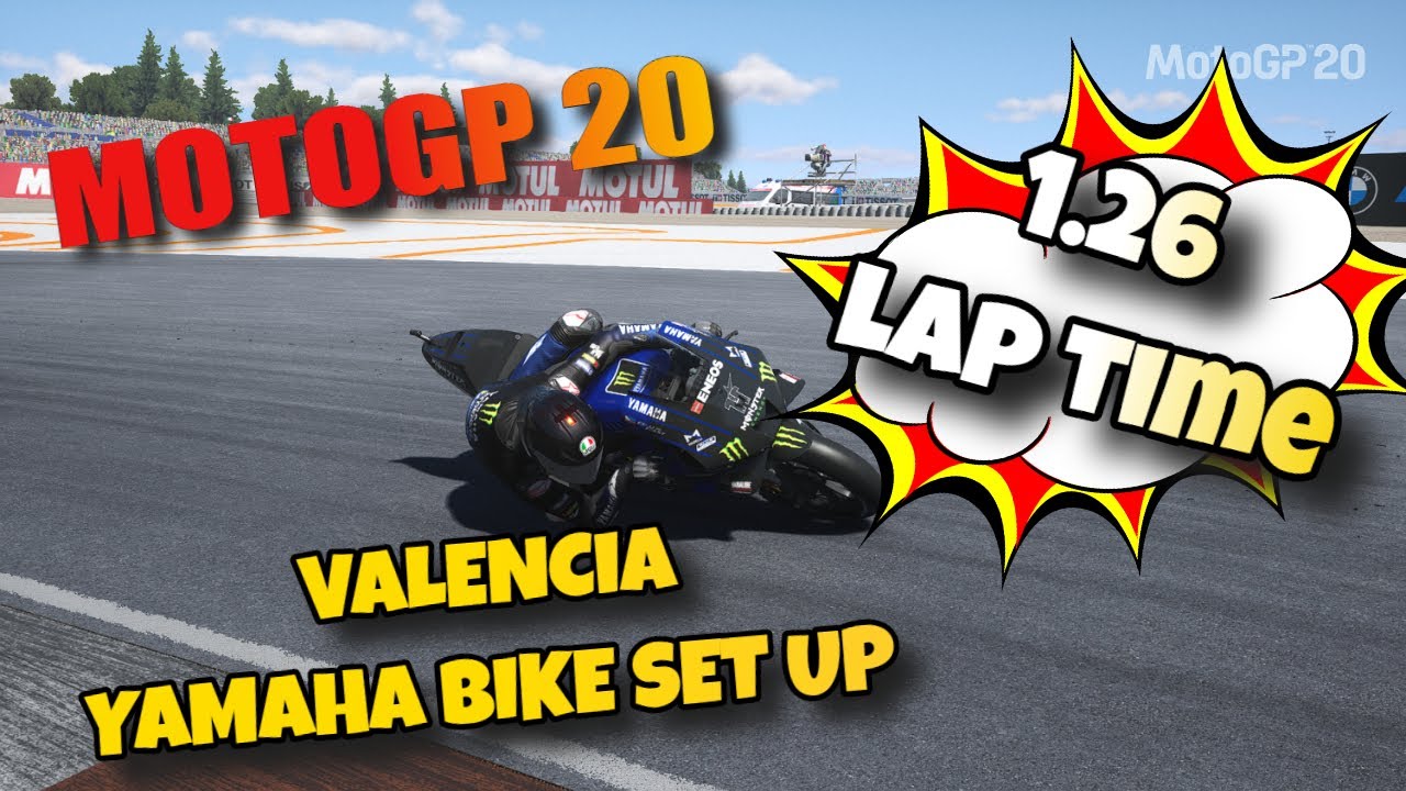 MotoGP 20 Valencia set up + hotlap gameplay  🔥 1.26 | Drizzmeister RR