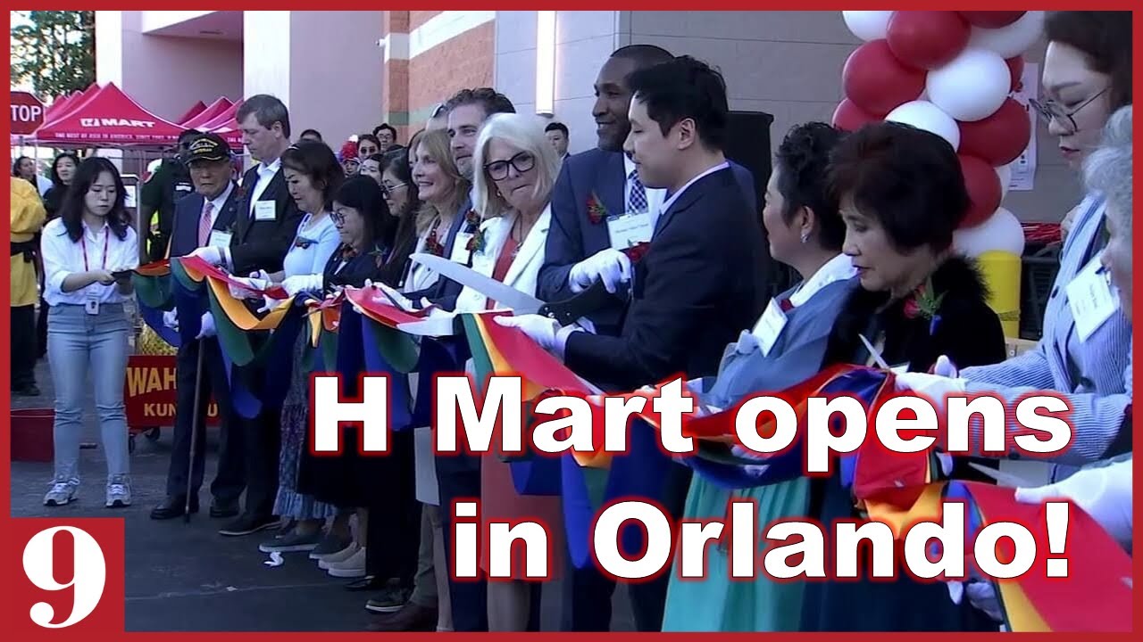 Florida's first H Mart opens to HOURS long lines!