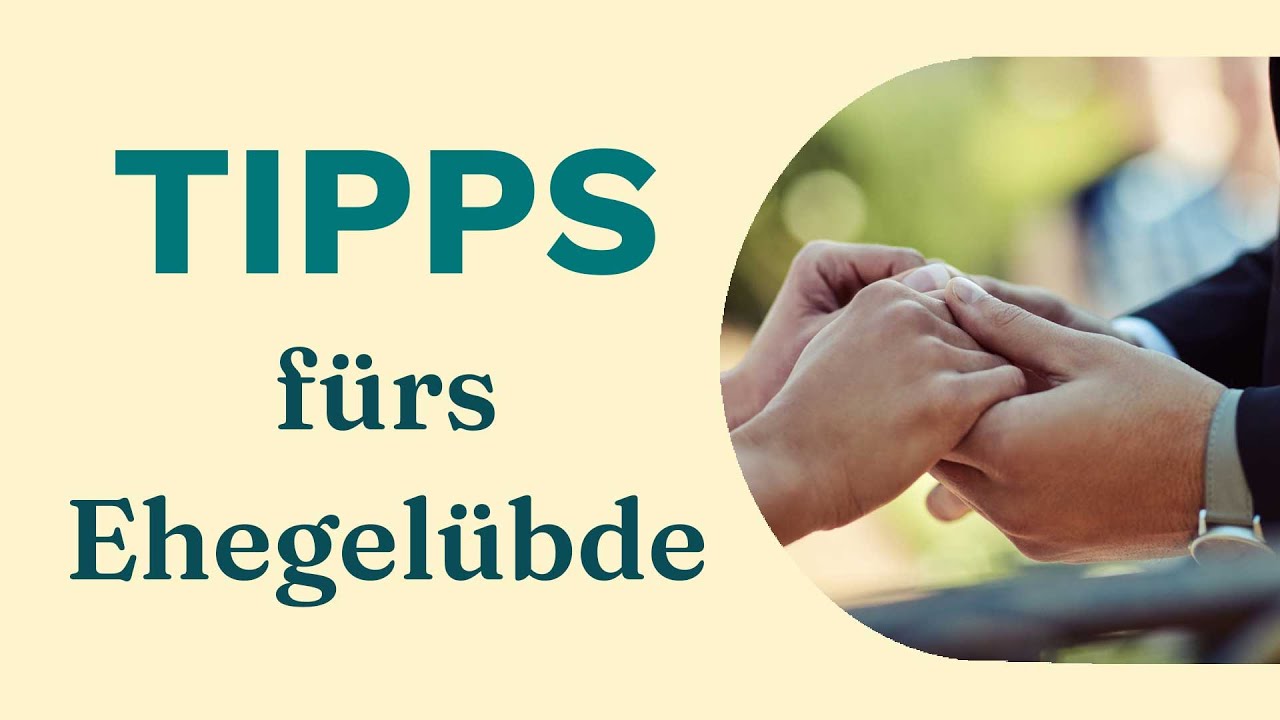 Romantik pur: Tipps f&uuml;r das perfekte Ehegel&uuml;bde