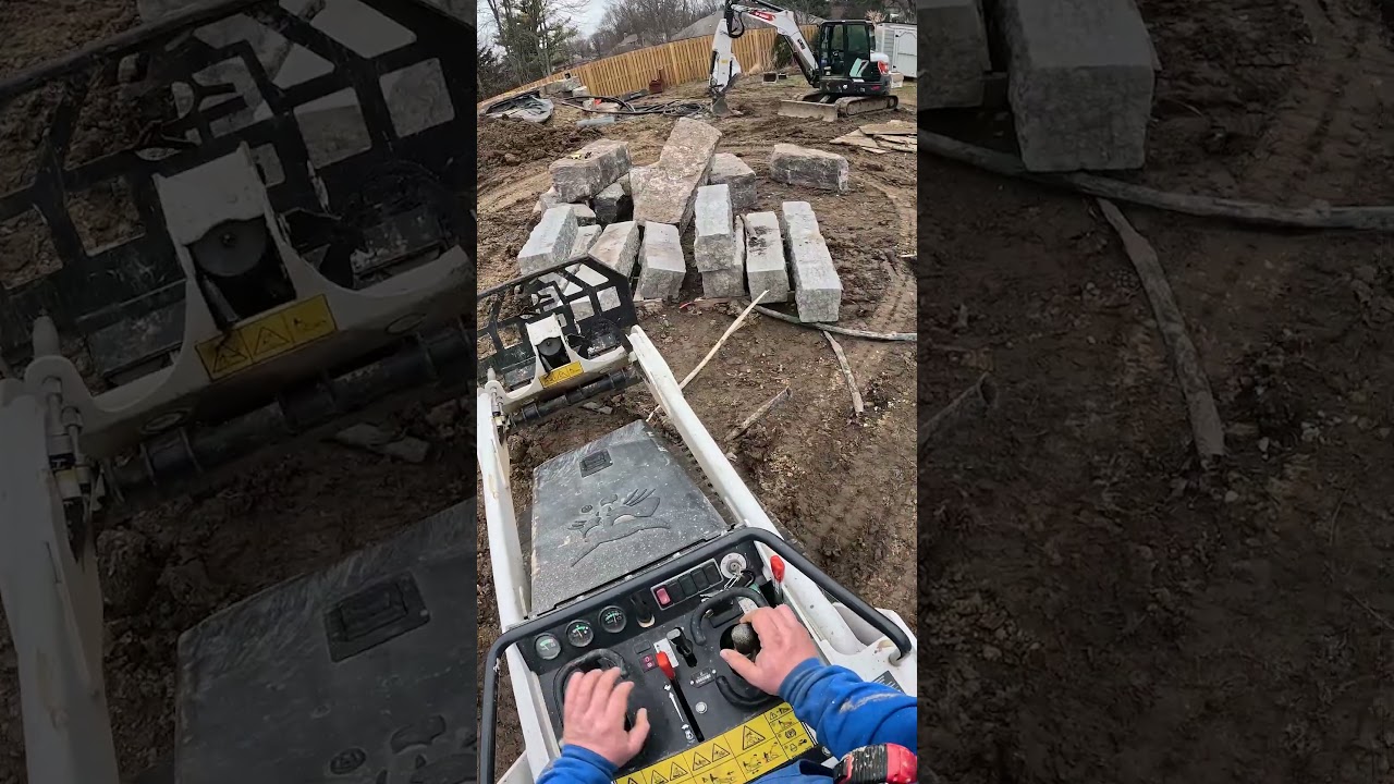 I'VE LOST IT!!!! #oasis #milwaukeetools  #excavator #pond #lunch #rocks #ponds #pond #crew