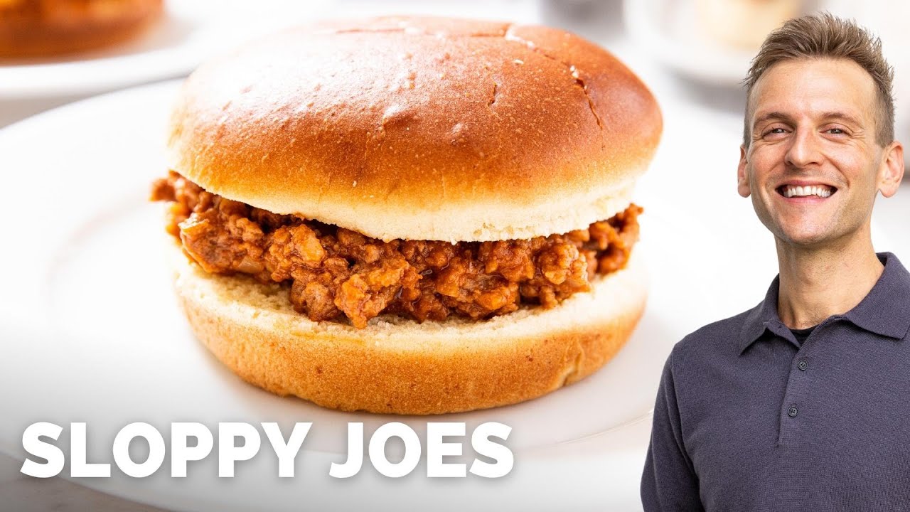 Классические Sloppy Joes | «Неряшливые», но не слишком!