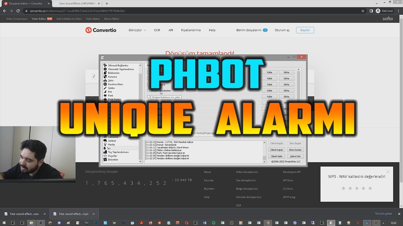 PHBOT UNİQUE ALARMI   | Silkroad Online TRSRO