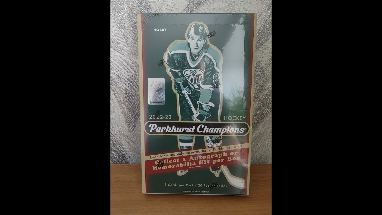 202223 Upper Deck Parkhurst Champions Hockey Hobby Box