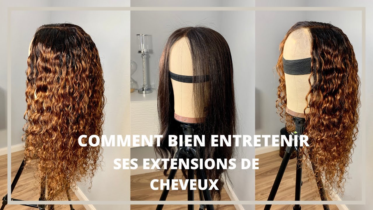 COMMENT ENTRETENIR SES EXTENSIONS DE CHEVEUX🔥🔥🔥     Conseils + Astuces