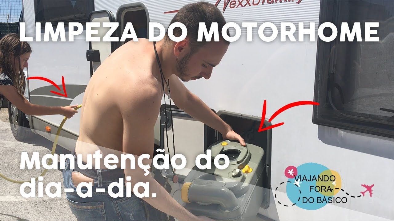 Dá Nojo limpar detritos no MOTORHOME???