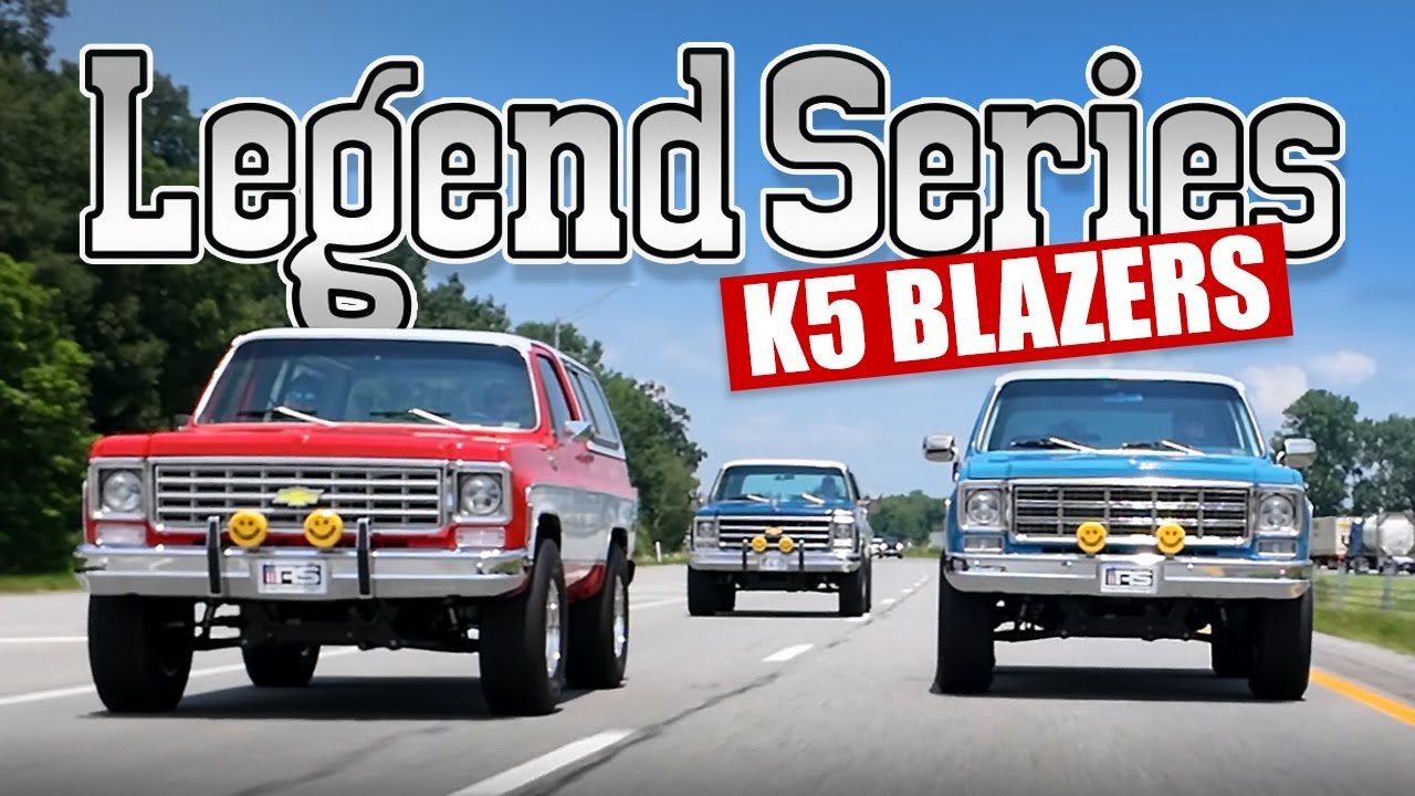 Triple Test Drive: Legend Series K5 Blazers by Roadster Shop