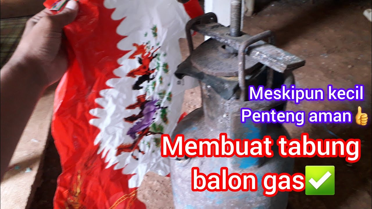 M3mbuat tabung bal0n gas karakt3r