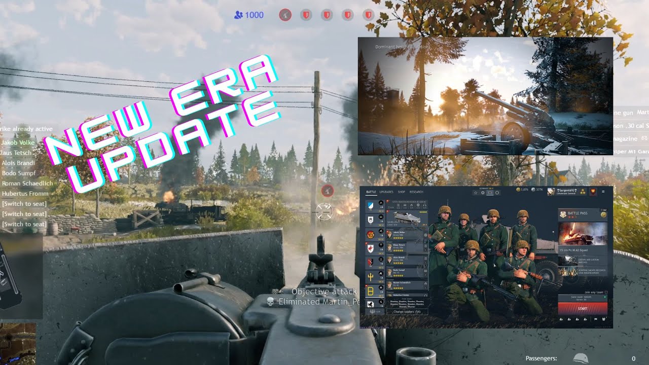 New Era Update Enlisted Gameplay