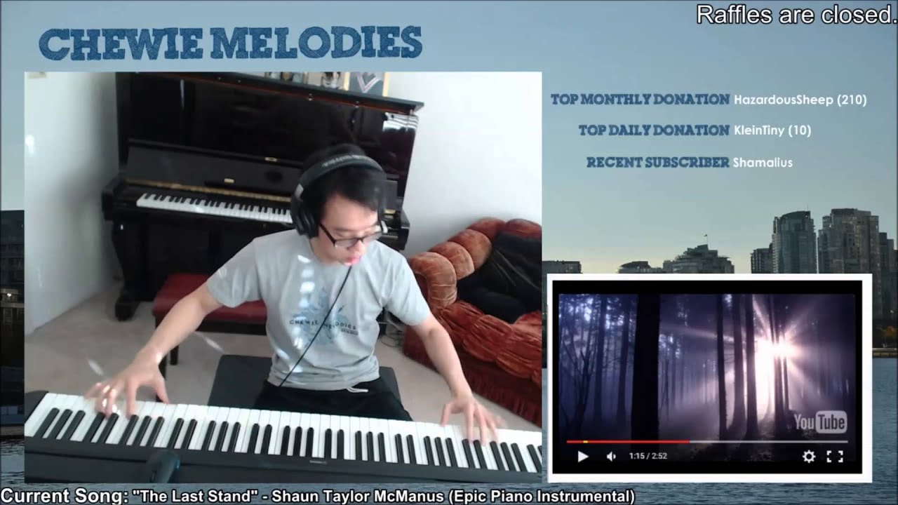 The Last Stand - Shaun Taylor McManus (Piano Cover)