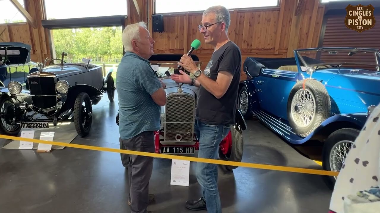 Les Cinglés du Piston : rencontre avec Georges Bayle, passionné de voitures anciennes