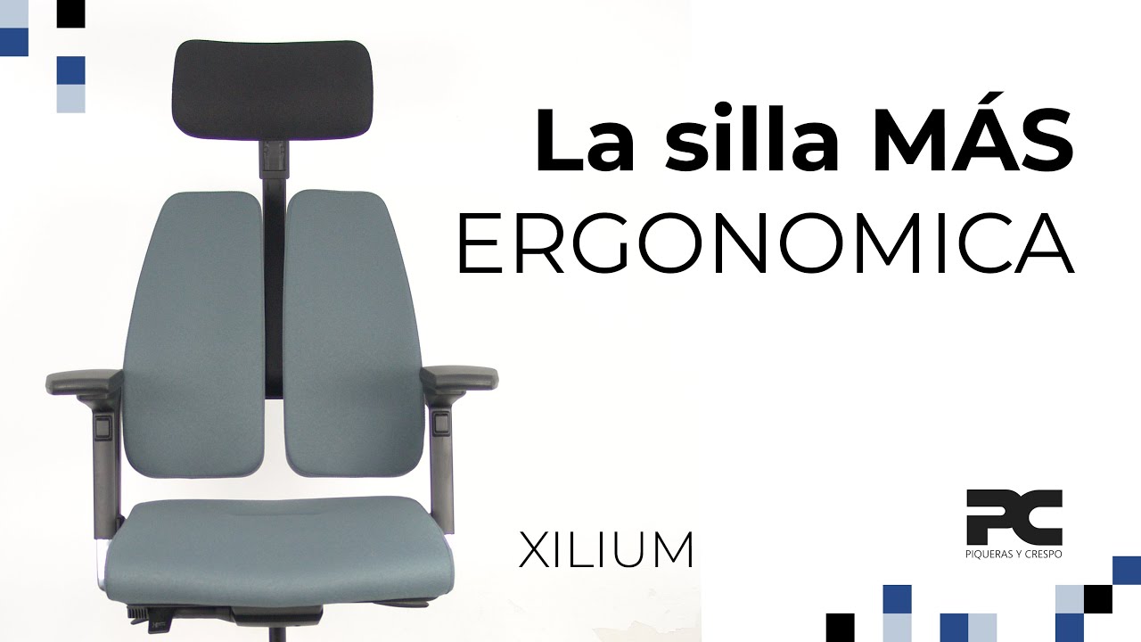 Silla Xilium - La silla MÁS ERGONÓMICA que puedes encontrar. Xilium by Piqueras y Crespo y Nowy Styl