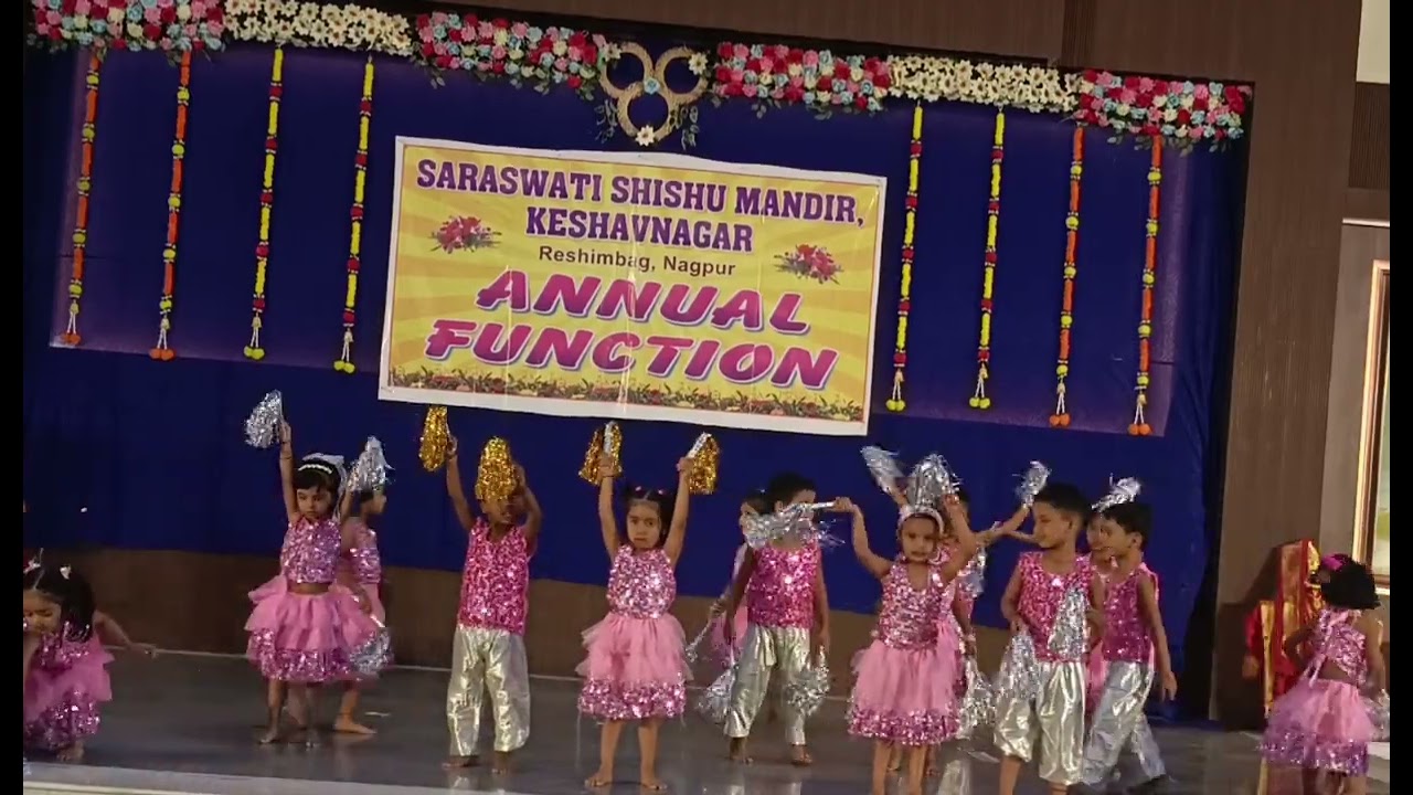 Annual Day Fest 2025 : Nursery #annualfunction #saraswatishishumandir #reshimbag #nurserydance