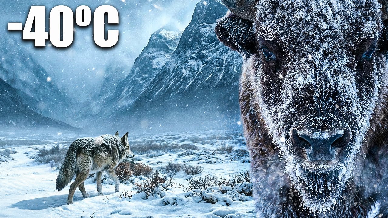 IARNA EXTREMĂ ÎN CANADA | Lupta pentru Supraviețuire la -40°C în Cel Mai Brutal Frig al Nordului
