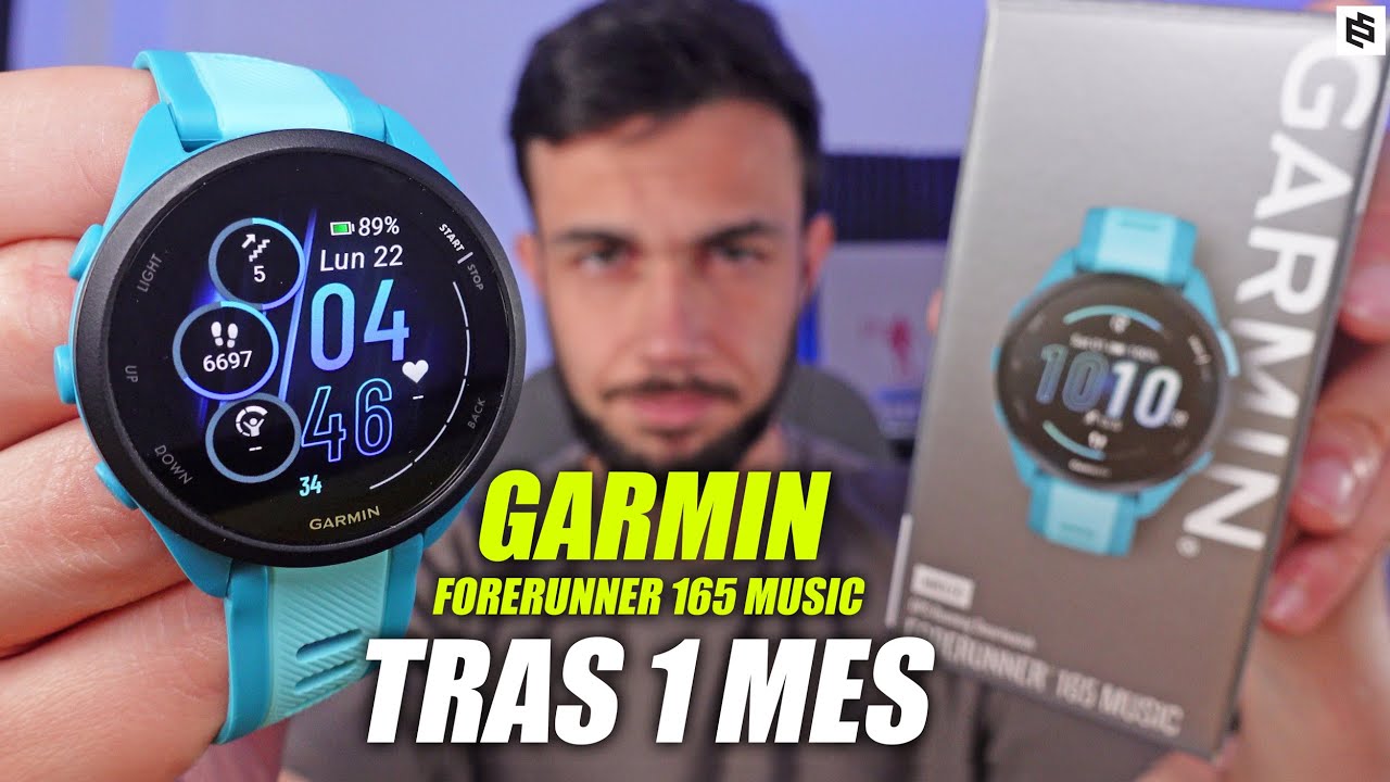 LA REVOLUCIÓN!🥇GARMIN FORERUNNER 165 MUSIC Review tras 1 MES