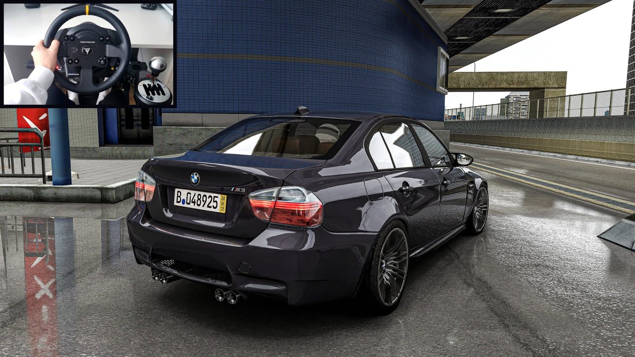 BMW M3 E90 4.0 V8 MANUAL | Assetto Corsa | Steering Wheel Gameplay