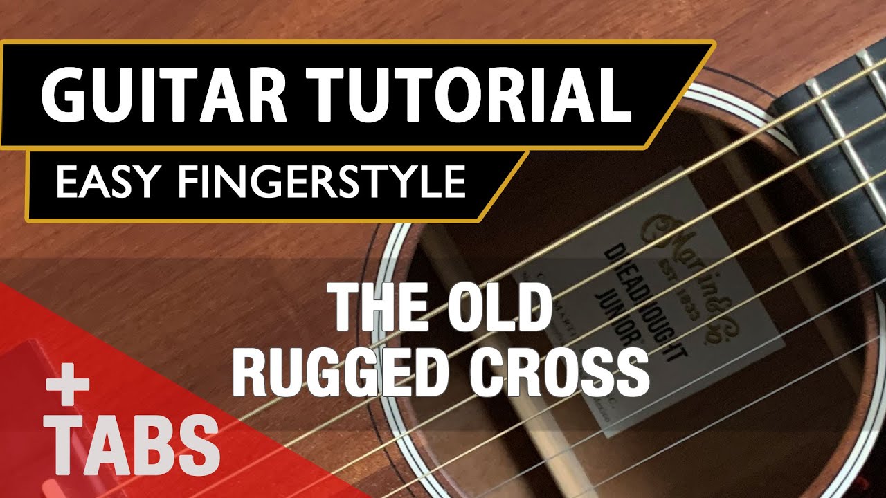 The Old Rugged Cross | Hymn | Easy Fingerstyle Guitar Worship Tutorial with Tabs