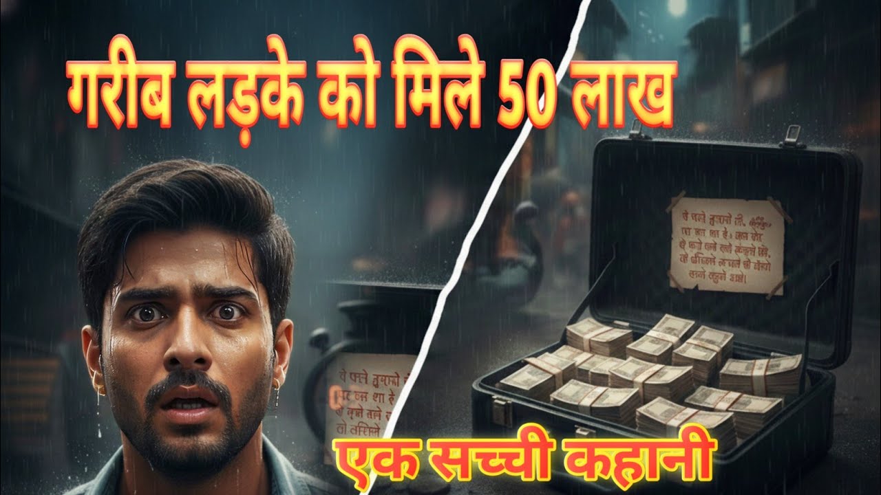 गरीब लड़के को मिले 50 लाख फिर | A Heart Touching Story। Motivational story l bedtime story in Hindi 
