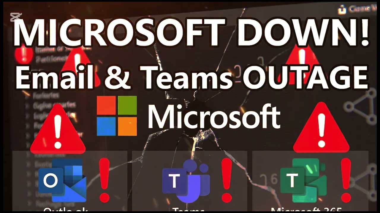 &ldquo;Microsoft OUTAGE Today: Outlook, 365 & Teams DOWN &mdash; Major Email & Cloud Failure Explained!&rdquo;